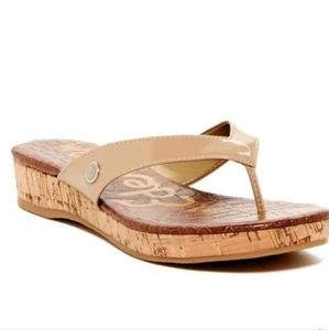 Sam Edelman Tanya Thong Tan Low Wedges